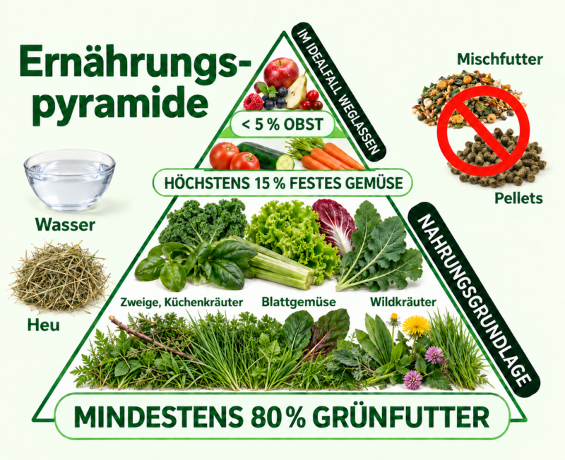 Ernährung ernährungspyramide meerschweinchen